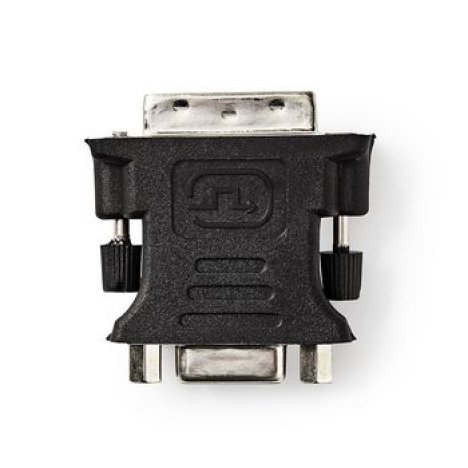 Adaptor DVI-I 24+5-Pin tata - VGA mama negru, Nedis